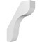 Ekena Millwork 5-in. W x 18-in. D x 24-in. H Stanfield Architectural Grade PVC Knee Brace BRCP05X18X24STA - alternate 1